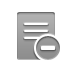 stamped,document,delete icon