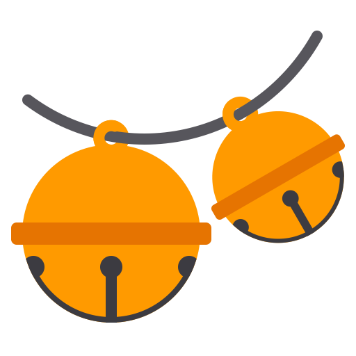 Ring Bell Jigle D svg vector icon