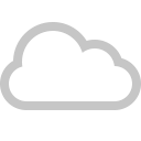 cloud svg vector icon