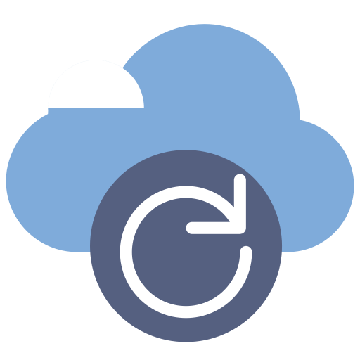 Cloud Update svg vector icon