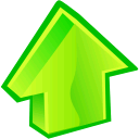 arrow,arrow up,up,ascend,rise,ascending,upload,increase icon