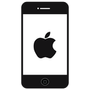 iphone, smart phone icon