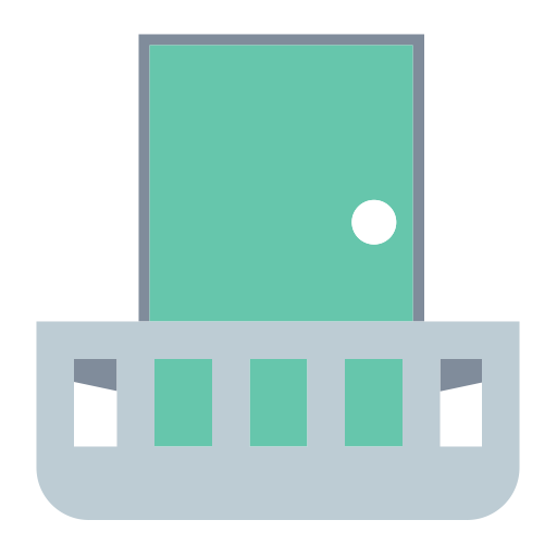 Balcony svg vector icon