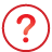 basic, question, red icon