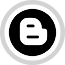 blogger, logo, media, social svg vector icon
