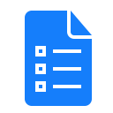 document, list svg vector icon
