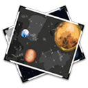 space,exploration,vectorized icon