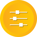 control, options, preferences, properties, settings svg vector icon