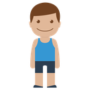 blue, boy, child, kid, male, man, person icon