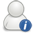48, info, user icon