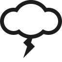 storm svg vector icon