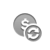 coin,dollar,refresh icon
