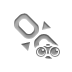 broken,link,binoculars icon