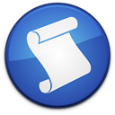 script,badge icon