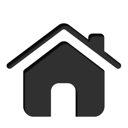 black house, home, house icon
