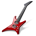 guiter, hard, instrument, loud noise, music, rockguitar icon