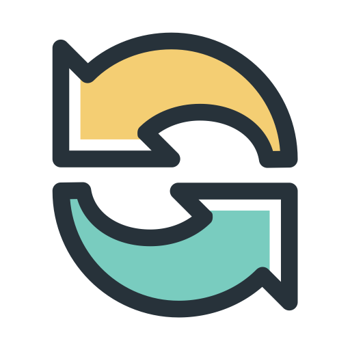Color Patch Refresh svg vector icon