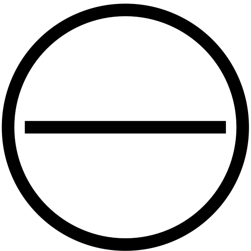 Minus Circle svg vector icon