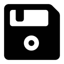 disk svg vector icon