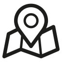 maker, map, marker svg vector icon