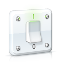 on, switch icon