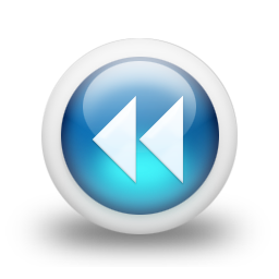 glossy,blue,orb icon