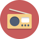 audio, radio svg vector icon