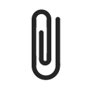 attachement, document, documents, file, files, format, paperclip svg vector icon