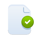 approved, checkmark, document, file, filetype, ok, paper svg vector icon