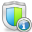 info, shield icon