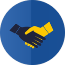 hands, handshake, partnership icon