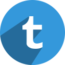 media, network, social, tumblr svg vector icon