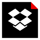 brand, dropbox, logo, media, social svg vector icon