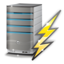 hosting, power, server, status icon
