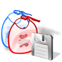 bib,save icon