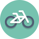 bicycle, bike svg vector icon