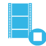film,stop icon