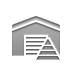 warehouse,pyramid icon