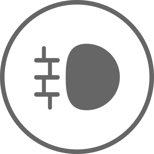 Fog Lamp svg vector icon