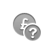 coin,pound,help icon