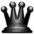 black,queen icon