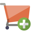 shopping,cart,add icon