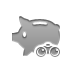 piggybank,binoculars icon