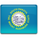 south,dakota,flag icon