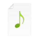 file, music icon