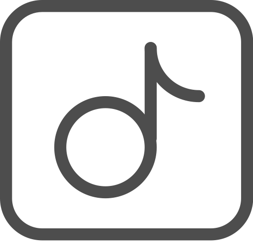 Music svg vector icon