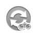 refresh,binoculars icon