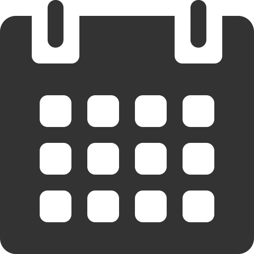 Schedule svg vector icon