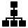 organizational,chart icon