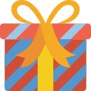 christmas, present, xmas svg vector icon
